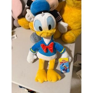 Disney Donald Duck Plush Mickey Mouse Clubhouse Stuffed Animal Toy NWT 10 inch